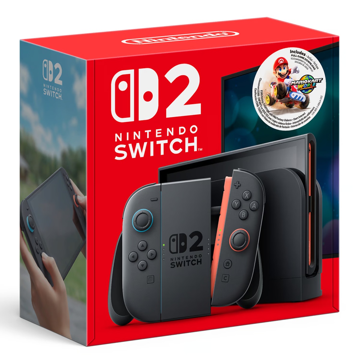 任天堂スイッチ2 NINTENDO SWITCH 2 + MARIO KART WORLD