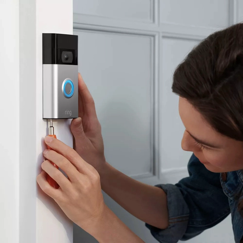 TIMBRE RING NEGRO BATTERY DOORBELL - 4