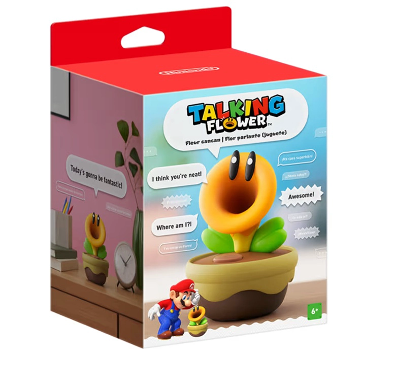 TALKING FLOWER - FLOR PARLANTE - SUPER MARIO WONDER