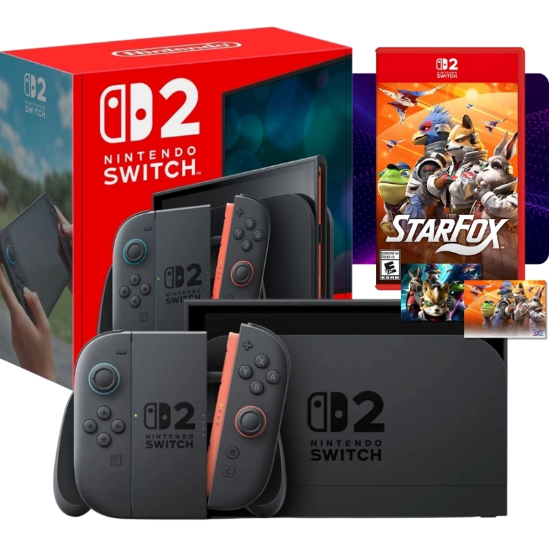 CONSOLA NINTENDO SWITCH 2 + STAR FOX SW2 BUNDLE EXCLUSIVO - 1