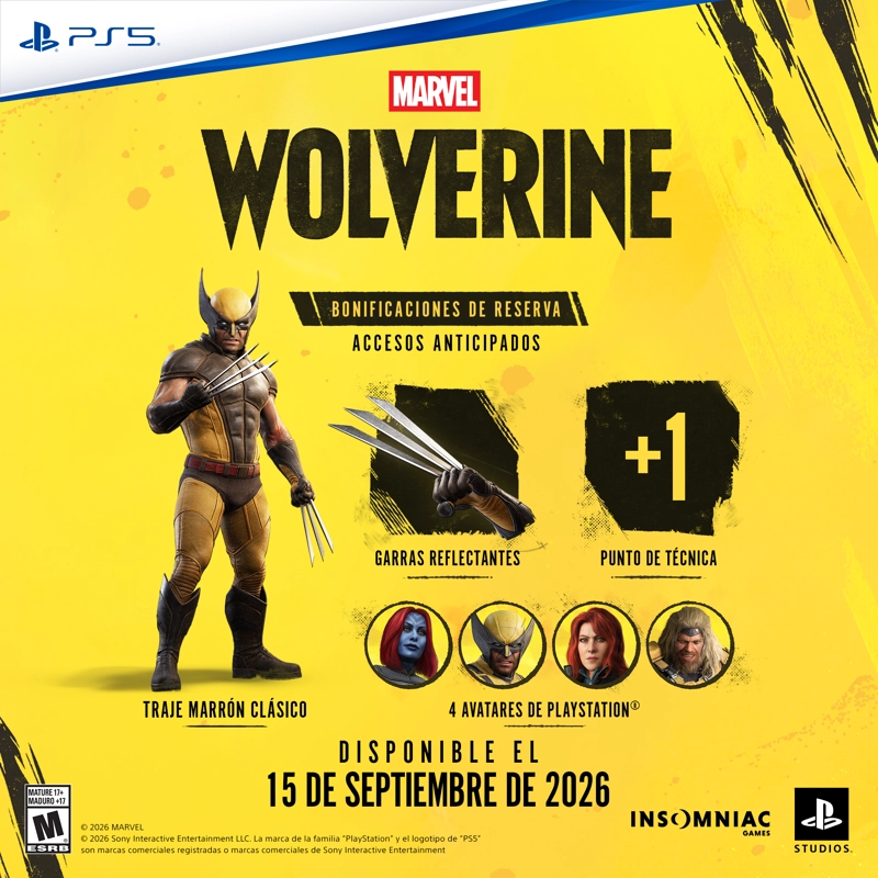 MARVEL WOLVERINE PS5 - 3