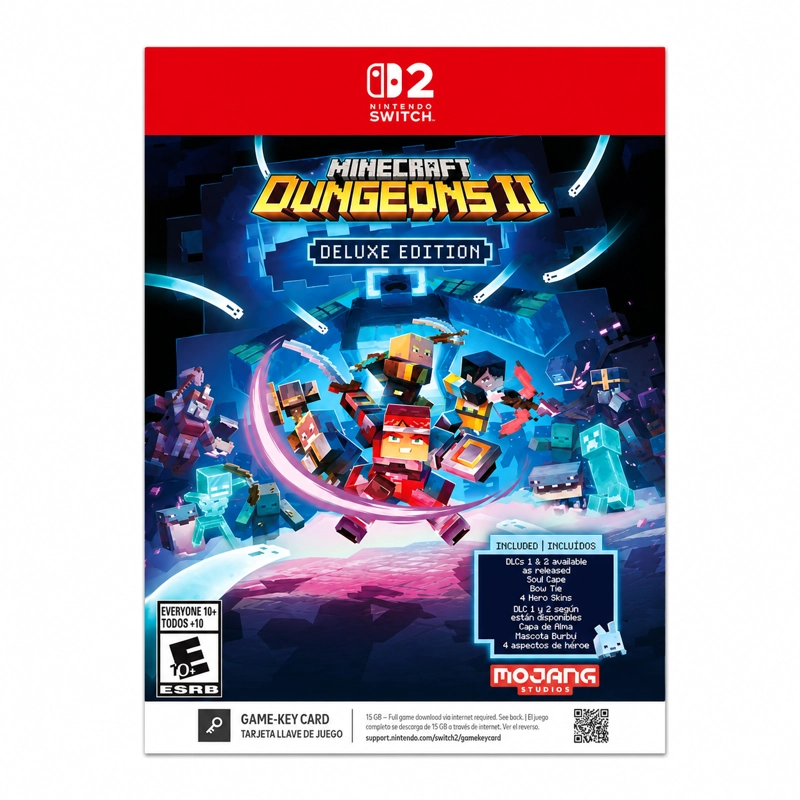 MINECRAFT DUNGEONS II DELUXE EDITION NSW2 - 1
