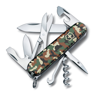 NAVAJA CLIMBER CAMUFLAJE VICTORINOX | Verde - 1