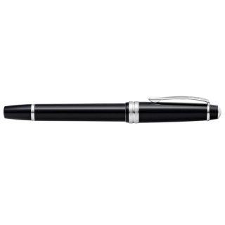 PLUMA ESTILOGRÁFICA BAILEY LIGHT™ CROSS DE RESINA NEGRA PULIDA. - 1