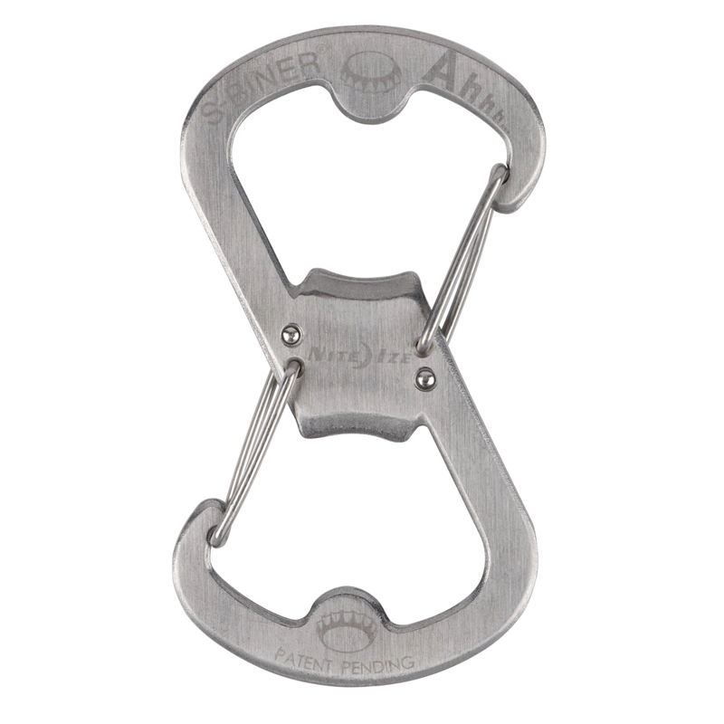 AHHH...Â¿¢ STAINLESS BOTTLE OPENER LLAVERO GRIS NITE IZE - 1