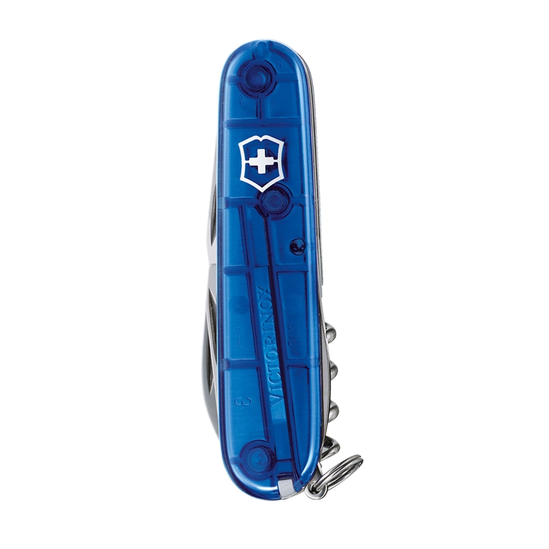NAVAJA VICTORINOX SPARTAN COLOR AZUL TRANSPARENTE ACERO INOXIDABLE - 1