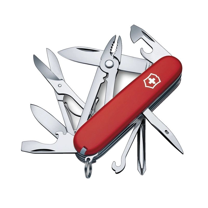 NAVAJA DELUXE TINKER COLOR ROJO VICTORINOX - 1