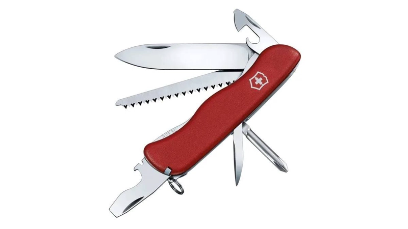 NAVAJA VICTORINOX TRAILMASTER COLOR ROJO ACERO INOXIDABLE - 1