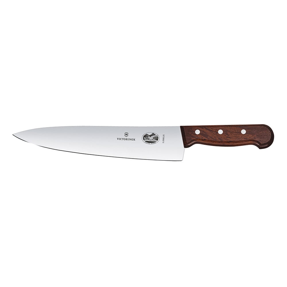 CUCHILLO COCINA ROSEWOOD COLOR CAFÉ. HOJA 25 CM. VICTORINOX - 1