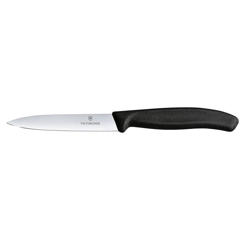 CUCHILLO MONDADOR SWISS CLASSIC COLOR NEGRO. HOJA 10 CM. VICTORINOX - 1