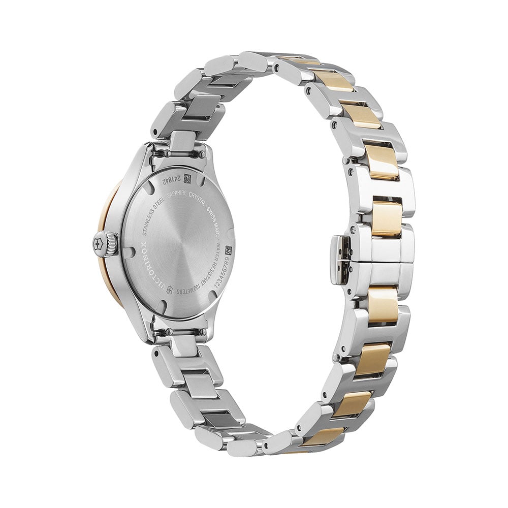 RELOJ VICTORINOX MUJER CUARZO ALLIANCE XS DIAL PLATA BLANCO - 3