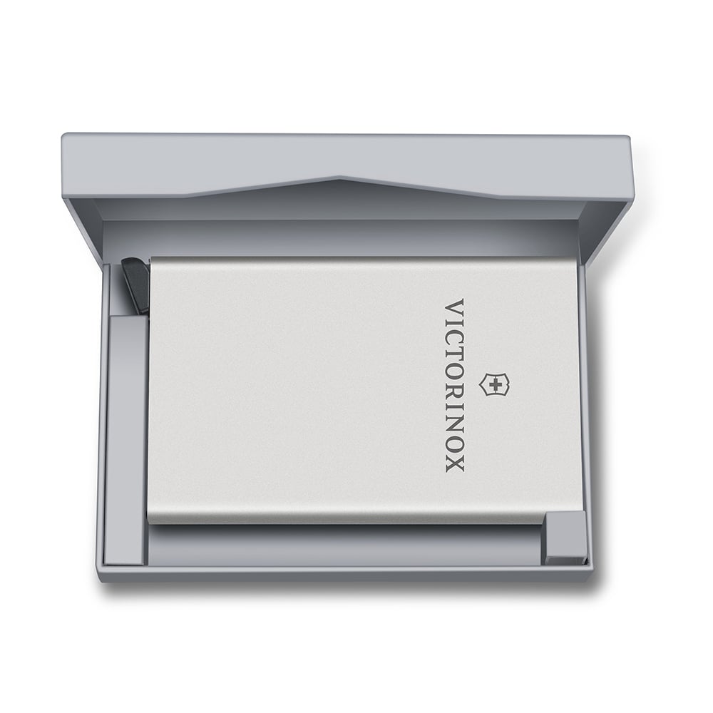 BILLETERA PARA TARJETAS ALTIUS SECRID ESSENTIAL COLOR PLATA VICTORINOX. - 5