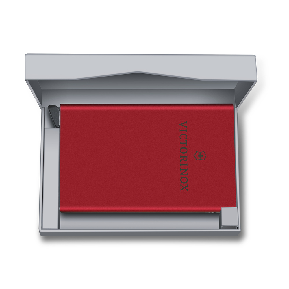 BILLETERA PARA TARJETAS ALTIUS SECRID ESSENTIAL COLOR ROJO VICTORINOX. - 5