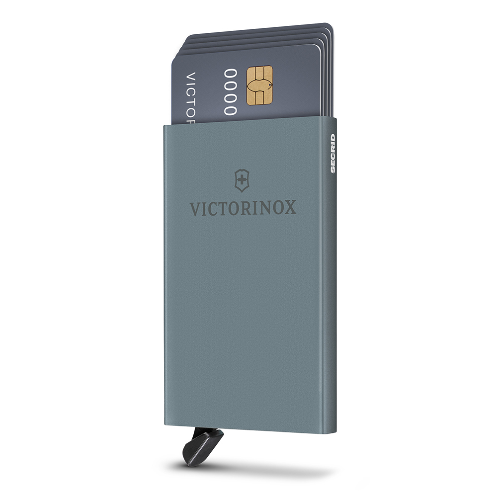 BILLETERA PARA TARJETAS ALTIUS SECRID ESSENTIAL COLOR TITANIO VICTORINOX. - 2