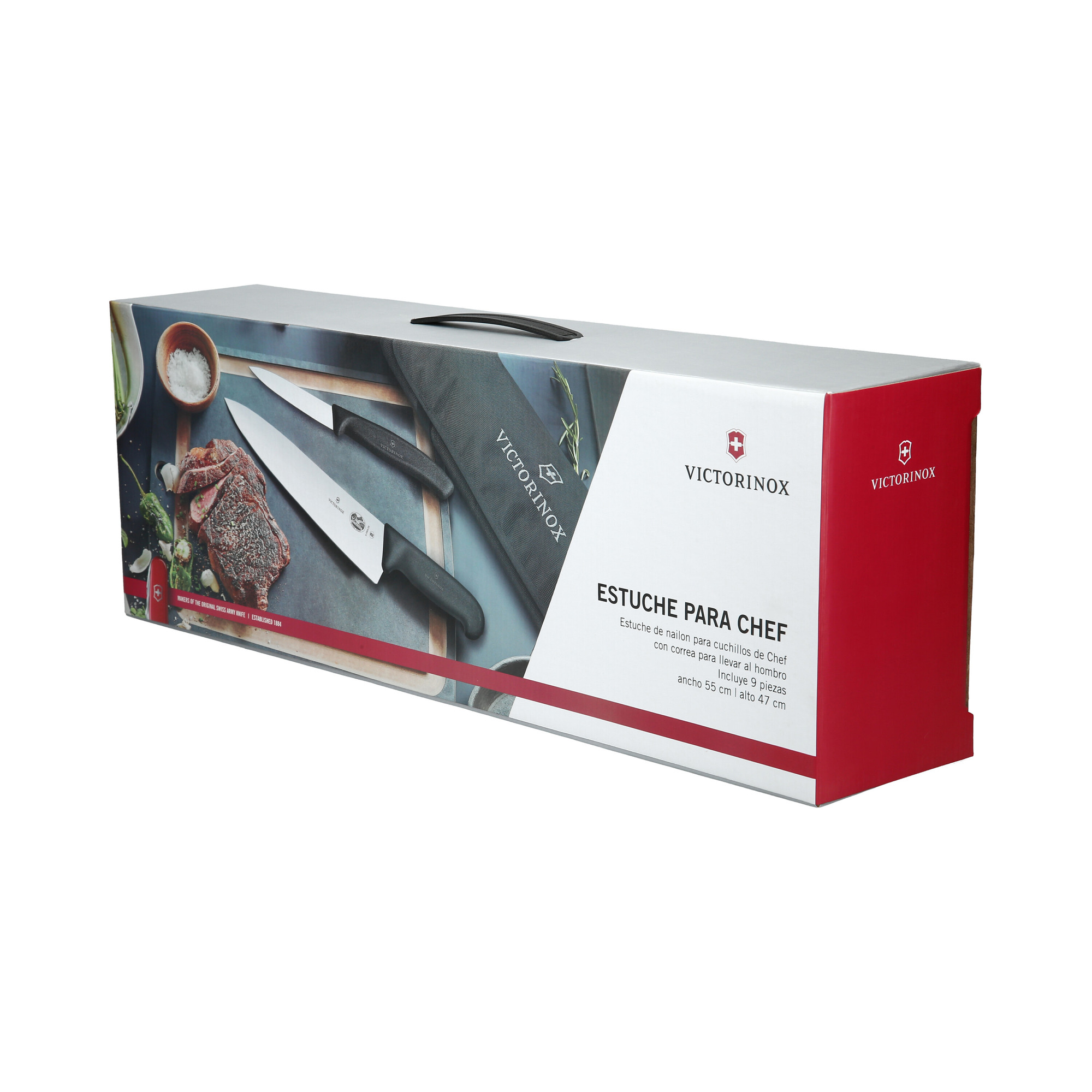 SET DE CUCHILLOS ENROLLABLE PARA CHEF, 8 PIEZAS VICTORINOX - 6