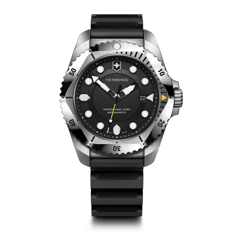 RELOJ VICTORINOX HOMBRE DIVE PRO QUARTZ 43 MM NEGRO CAJA ACERO - 1