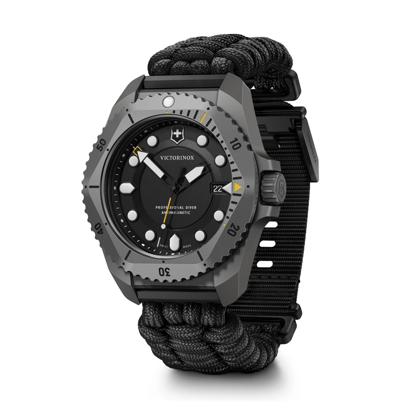 RELOJ VICTORINOX HOMBRE DIVE PRO QUARTZ 43 MM CORD CAJA TITANIO - 2