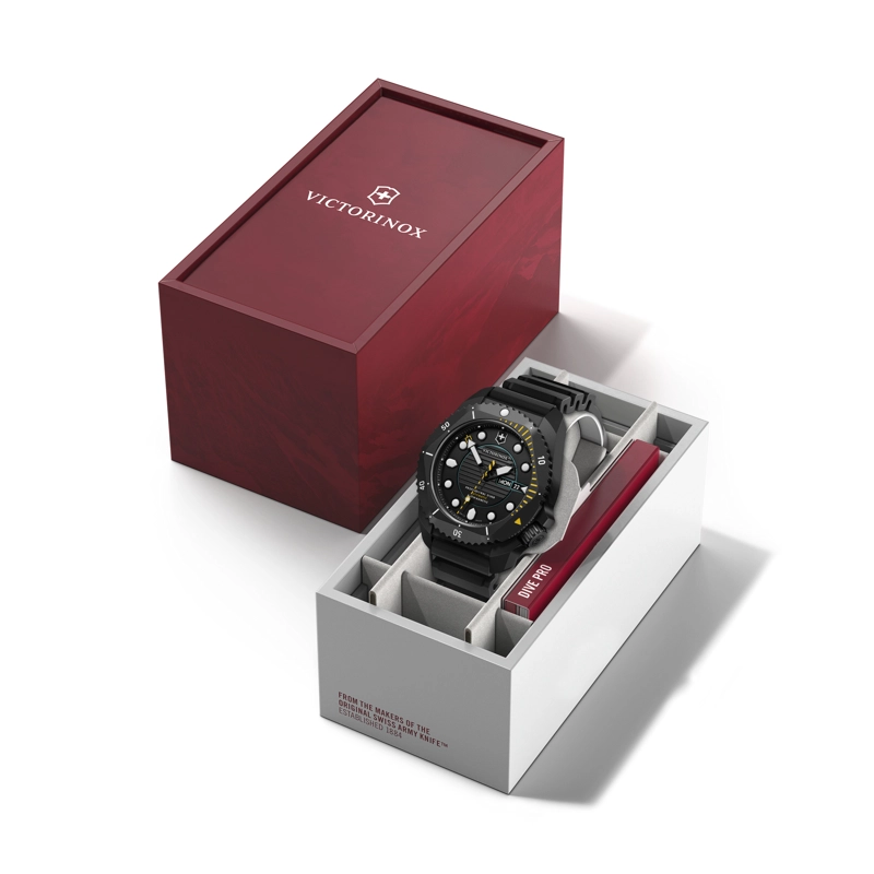RELOJ VICTORINOX HOMBRE DIVE PRO AUTOMATIC 43 MM NEGRO CAJA TITANIO - 6