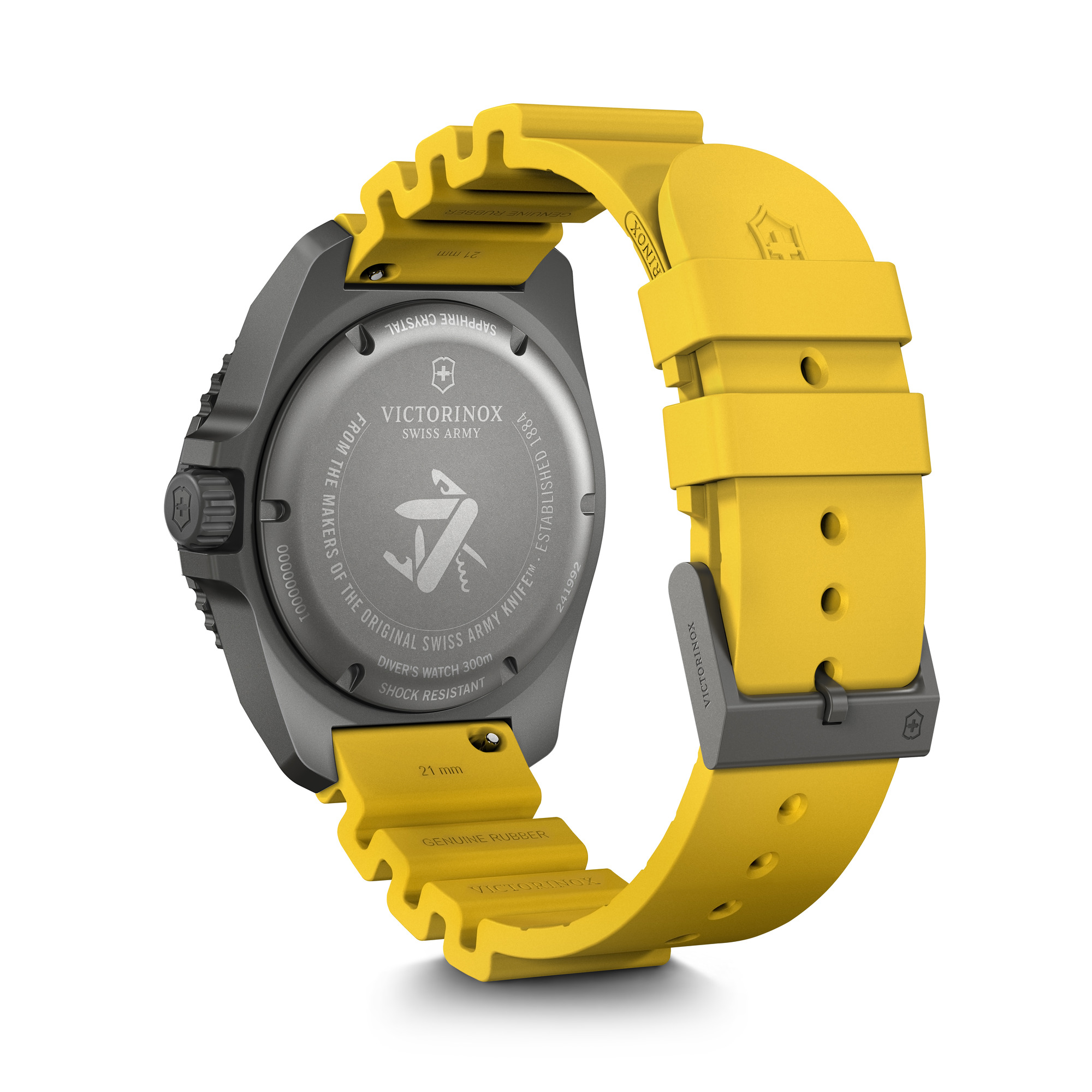 RELOJ VICTORINOX HOMBRE DIVE PRO QUARTZ 43 MM AMARILLO CAJA TITANIO - 5