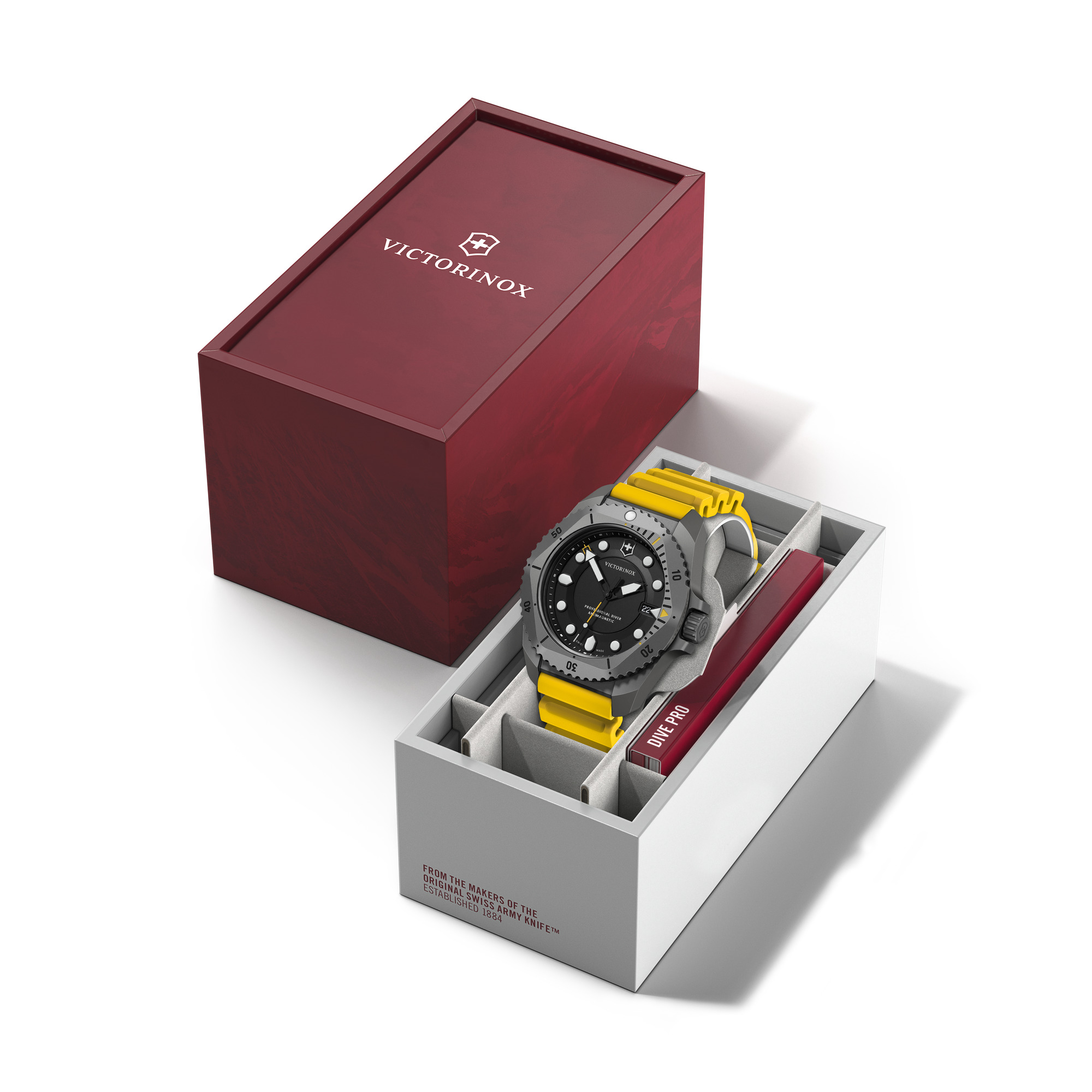 RELOJ VICTORINOX HOMBRE DIVE PRO QUARTZ 43 MM AMARILLO CAJA TITANIO - 6