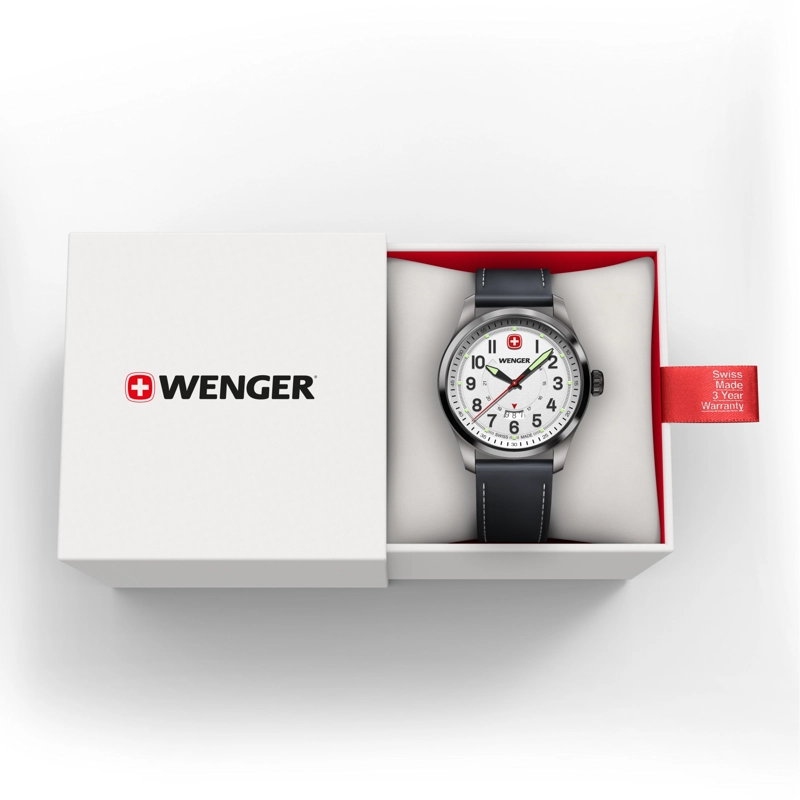 RELOJ WENGER HOMBRE TERRAGRAPH CAJA NEGRA 43 MM - 3