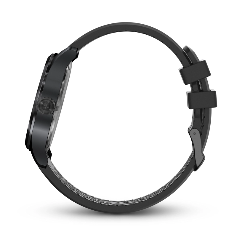RELOJ WENGER HOMBRE TERRAGRAPH 43 MM CORREA SILICONA NEGRO - 2