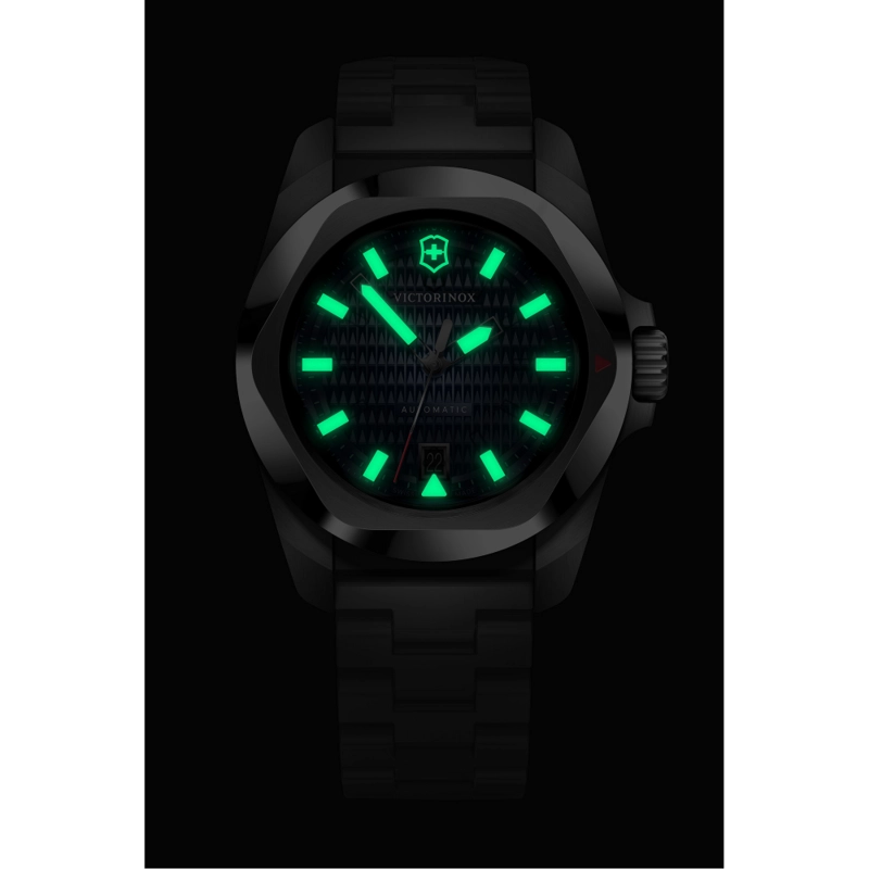 RELOJ DE PULSERA VICTORINOX I.N.O.X. AUTOMÁTICO CORREA DE ACERO INOXIDABLE AZUL - 6