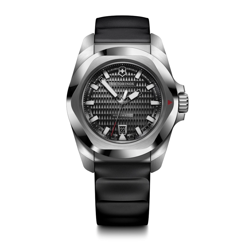 RELOJ DE PULSERA VICTORINOX I.N.O.X. AUTOMÁTICO CORREA DE CAUCHO NEGRO - 1