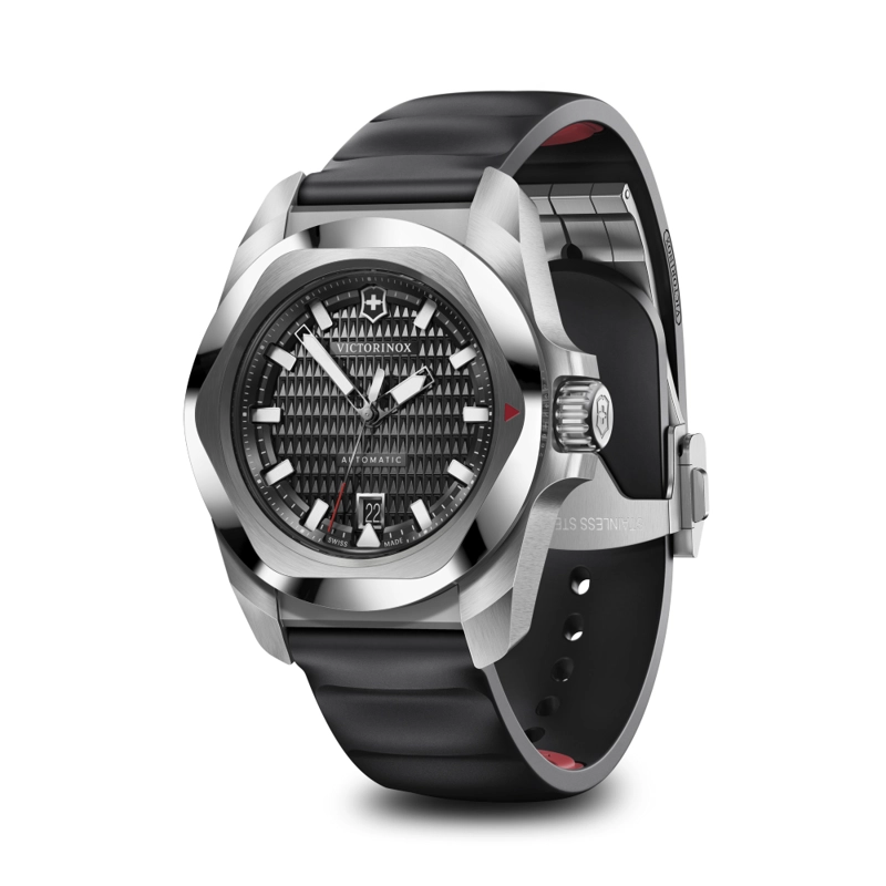RELOJ DE PULSERA VICTORINOX I.N.O.X. AUTOMÁTICO CORREA DE CAUCHO NEGRO - 3