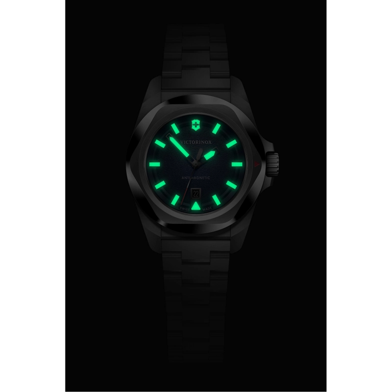 RELOJ DE PULSERA VICTORINOX I.N.O.X QUARTZ CORREA ACERO INOXIDABLE AZUL - 6