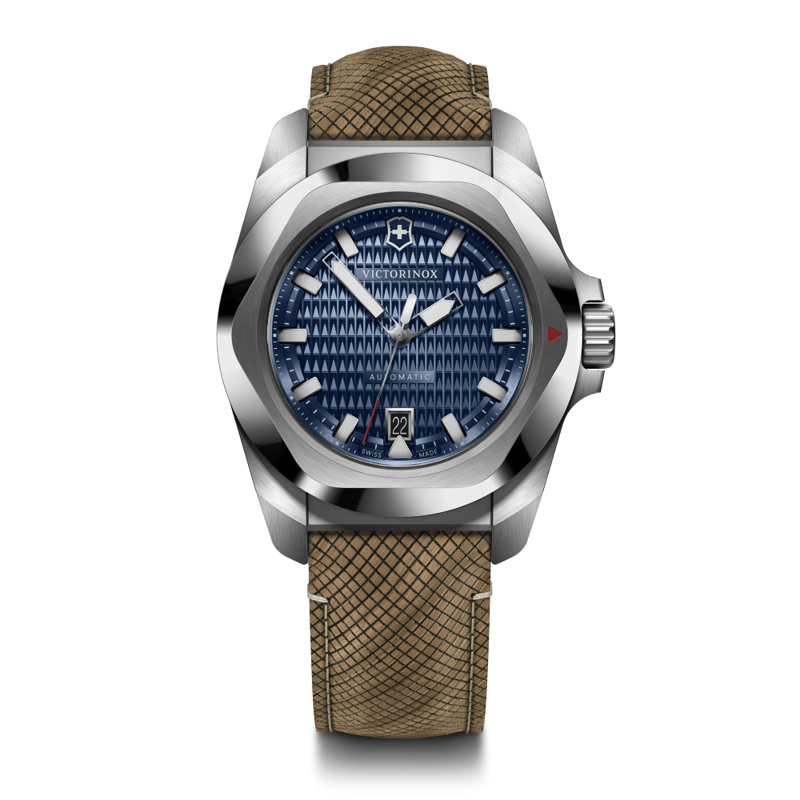 RELOJ DE PULSERA VICTORINOX I.N.O.X. AUTOMÁTICO CORREA DE MADERA AZUL - 1