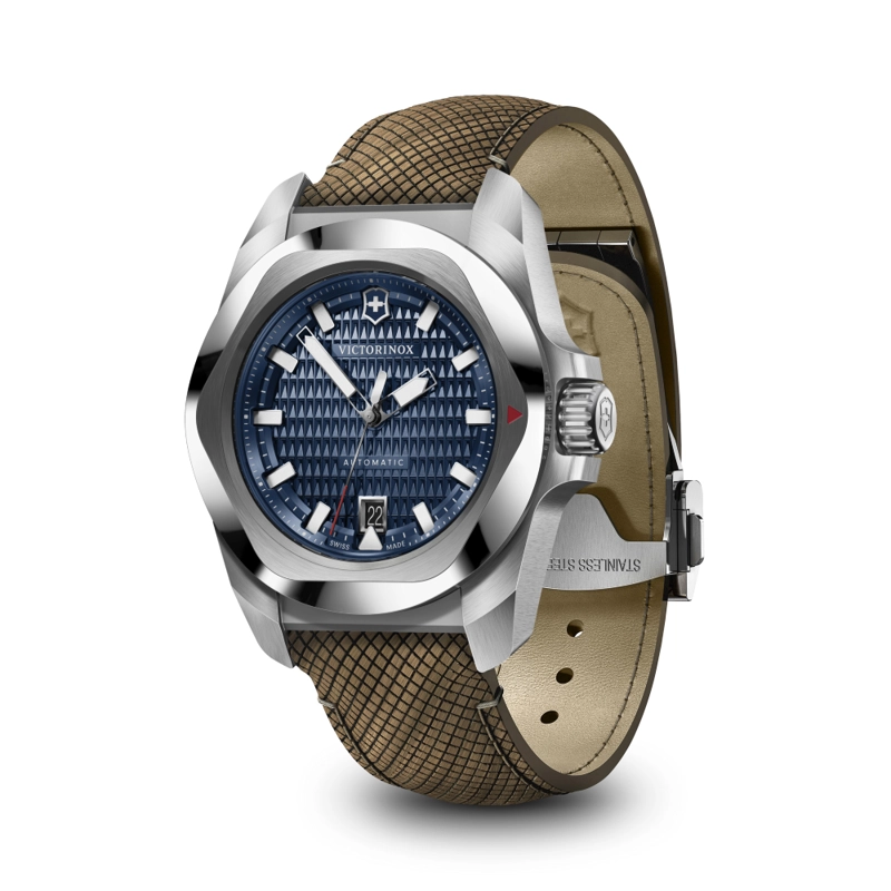 RELOJ DE PULSERA VICTORINOX I.N.O.X. AUTOMÁTICO CORREA DE MADERA AZUL - 3