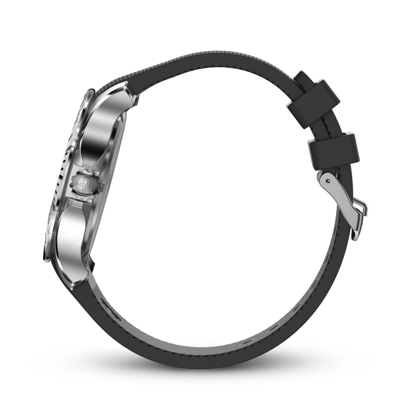 RELOJ DE PULSERA WENGER SEAFORCE CORREA SILICONA, DIAL NEGRO 43 MM - 2