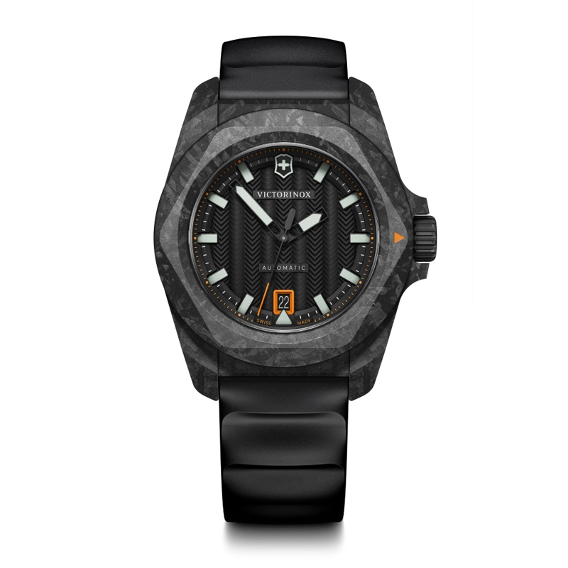 RELOJ DE PULSERA VICTORINOX I.N.O.X. CARBON AUTOMÁTICO CORREA CAUCHO - 1