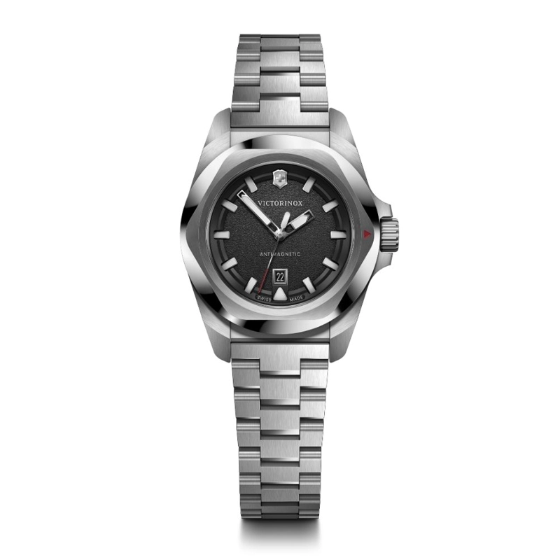 RELOJ DE PULSERA VICTORINOX I.N.O.X. QUARTZ CORREA DE ACERO INOXIDABLE NEGRO - 1
