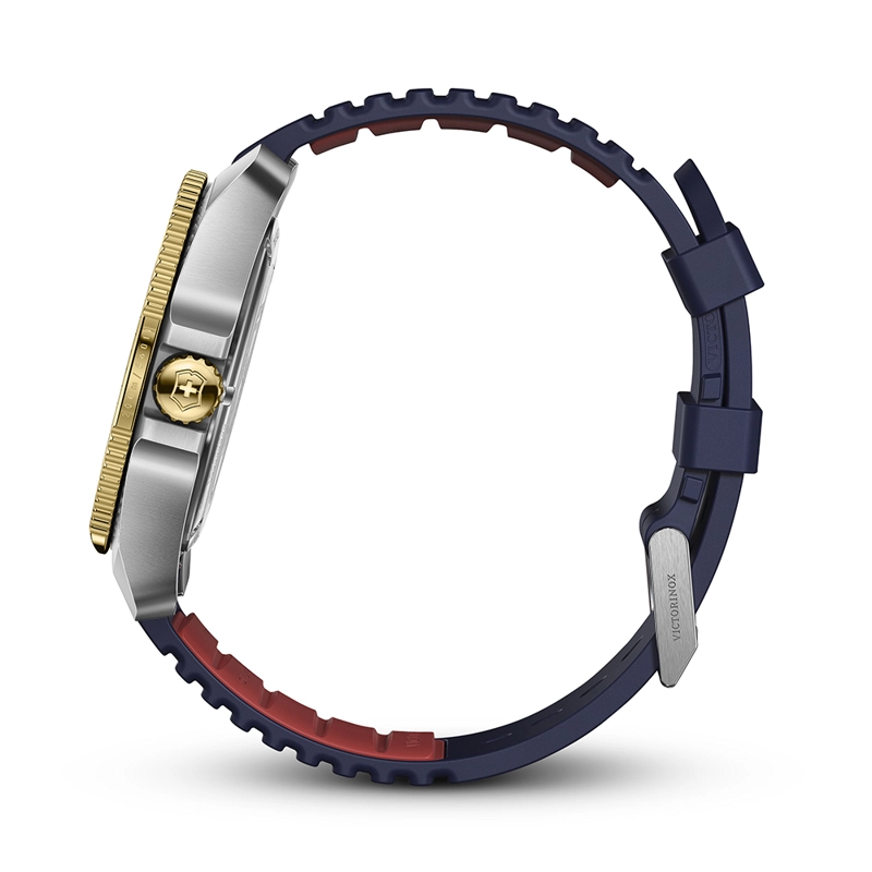 RELOJ DE PULSERA VICTORINOX JOURNEY 1884 CORREA CAUCHO DIAL AZUL - 3