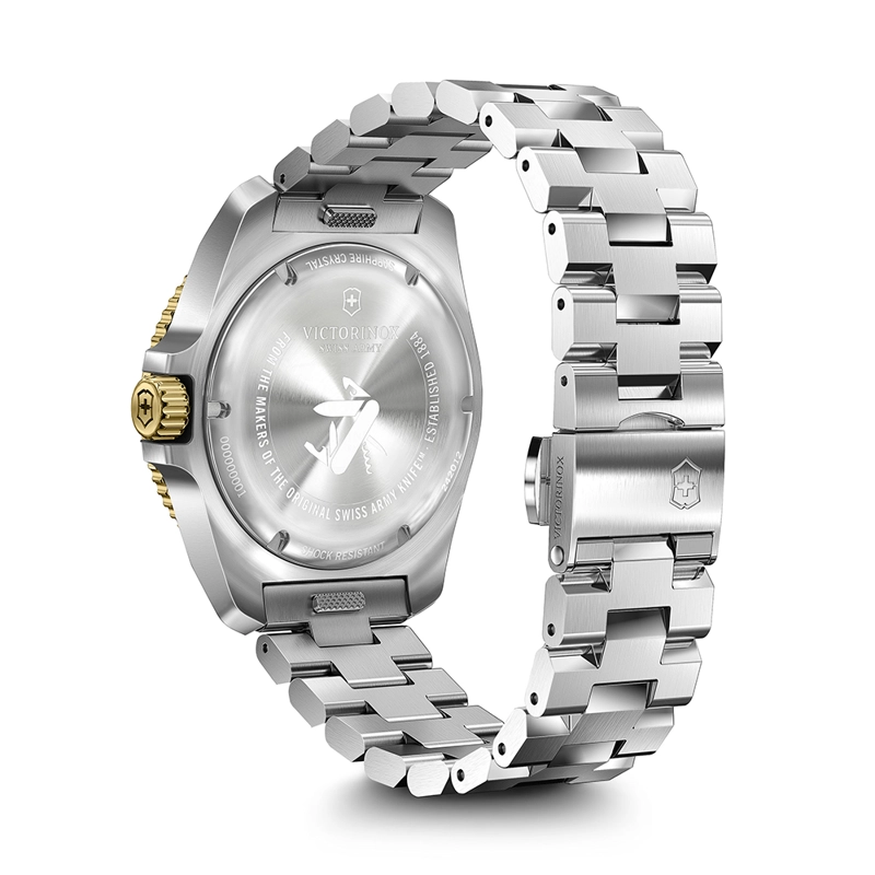 RELOJ DE PULSERA VICTORINOX JOURNEY 1884 CORREA ACERO DIAL VERDE - 5