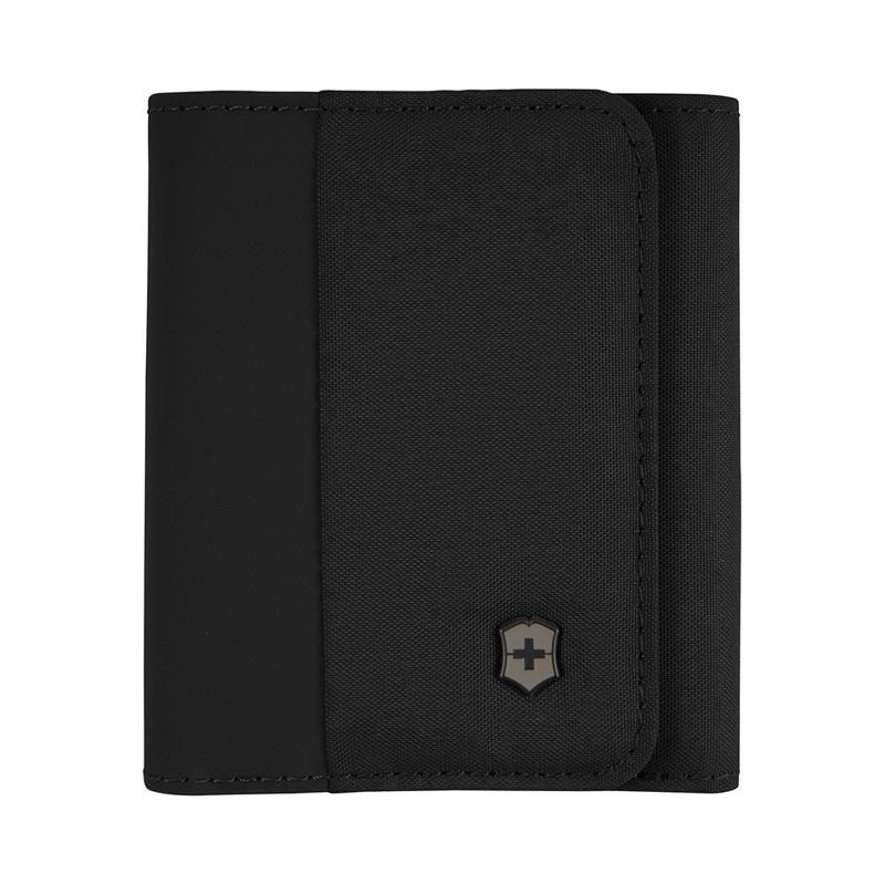 BILLETERA TRI-FOLD CON PROTECCIÓN RFID NEGRO VICTORINOX - 1