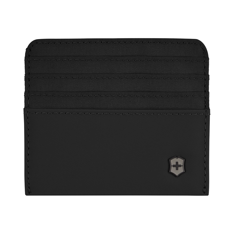 TARJETERO CON PROTECCIÓN RFID NEGRO VICTORINOX - 1