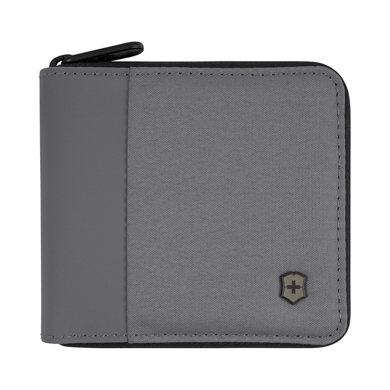 BILLETERA ZIP-AROUND CON PROTECCIÓN RFID GRIS VICTORINOX - 1