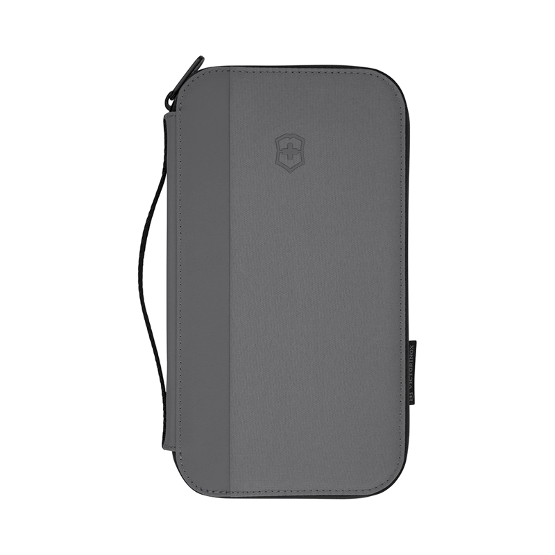 ORGANIZADOR DE VIAJE CON PROTECCIÓN RFID GRIS VICTORINOX - 1