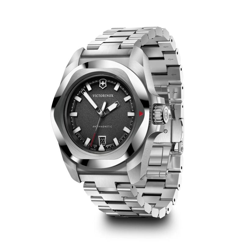 RELOJ I.N.O.X. QUARTZ NEGRO CORREA ACERO VICTORINOX - 2