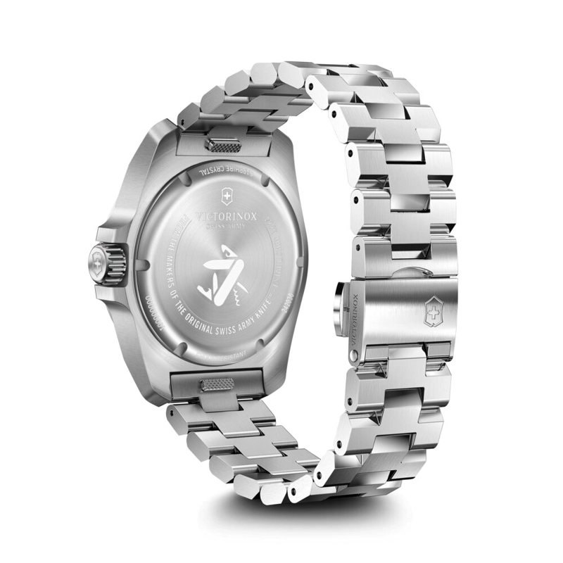 RELOJ I.N.O.X. QUARTZ NEGRO CORREA ACERO VICTORINOX - 5