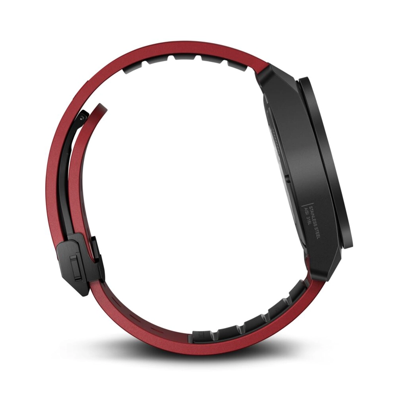 RELOJ AIR PRO AUTOMATICO CORREA CAUCHO ROJO VICTORINOX - 4