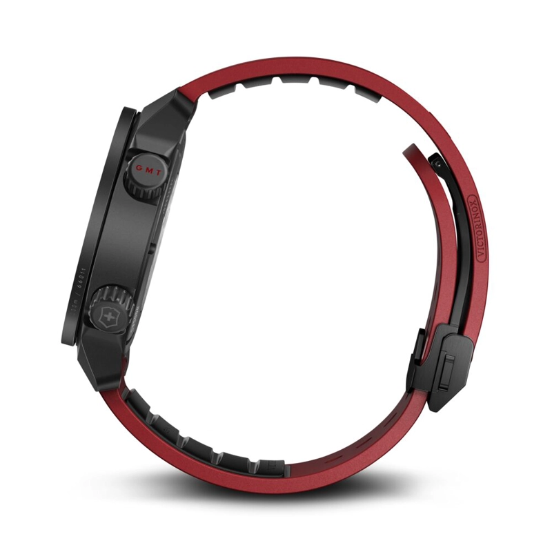 RELOJ AIR PRO AUTOMATICO CORREA CAUCHO ROJO VICTORINOX - 5