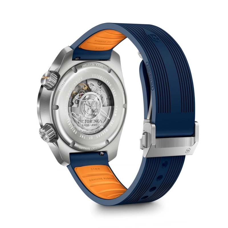 RELOJ AIR PRO AUTOMATICO CORREA CAUCHO AZUL VICTORINOX - 3