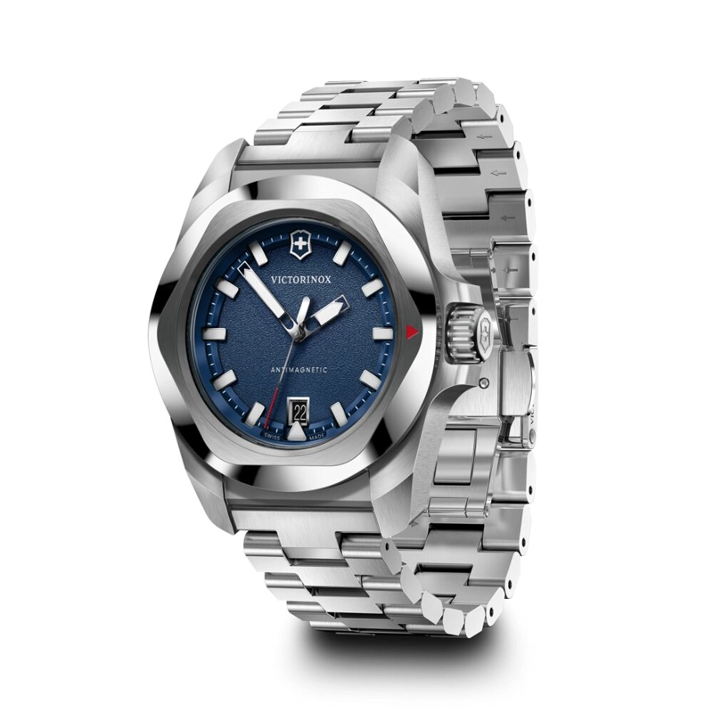 RELOJ I.N.O.X. QUARTZ AZUL CORREA ACERO VICTORINOX - 2