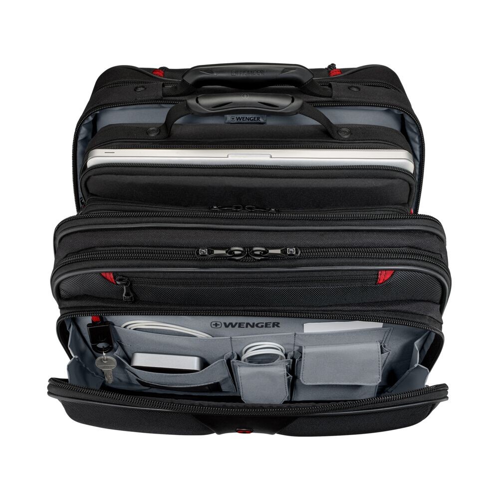 MALETIN CON RUEDAS PATRIOT NEGRO WENGER - 6