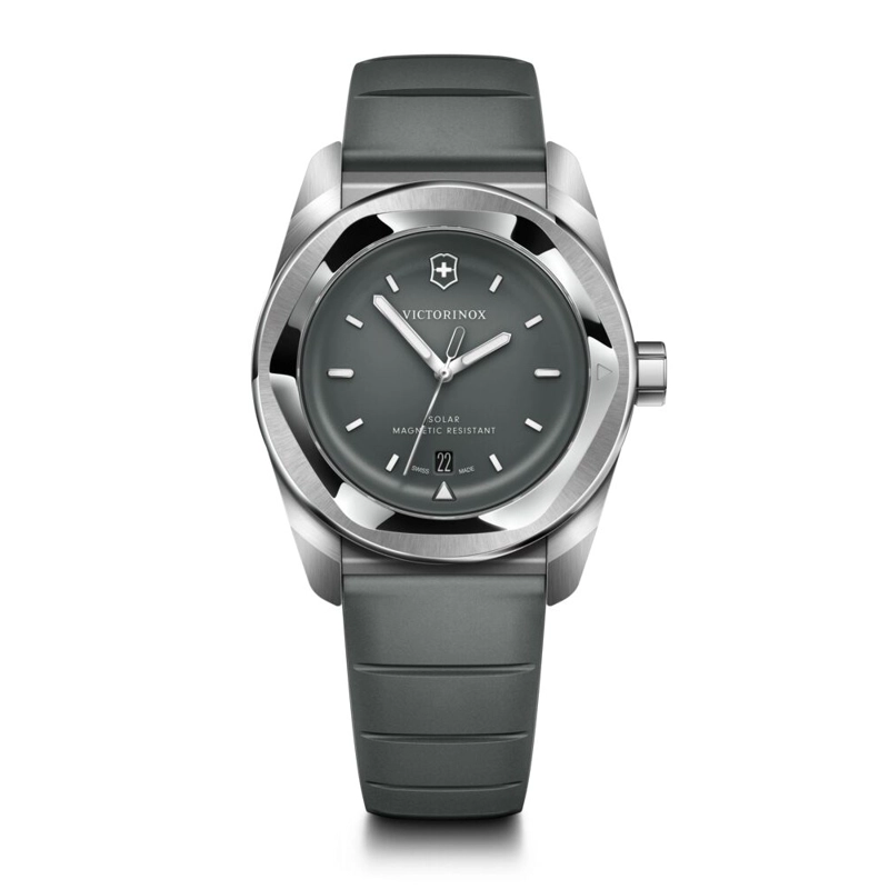 RELOJ CONCEPT ONE SOLAR GRIS CORREA DE CAUCHO VICTORINOX - 1