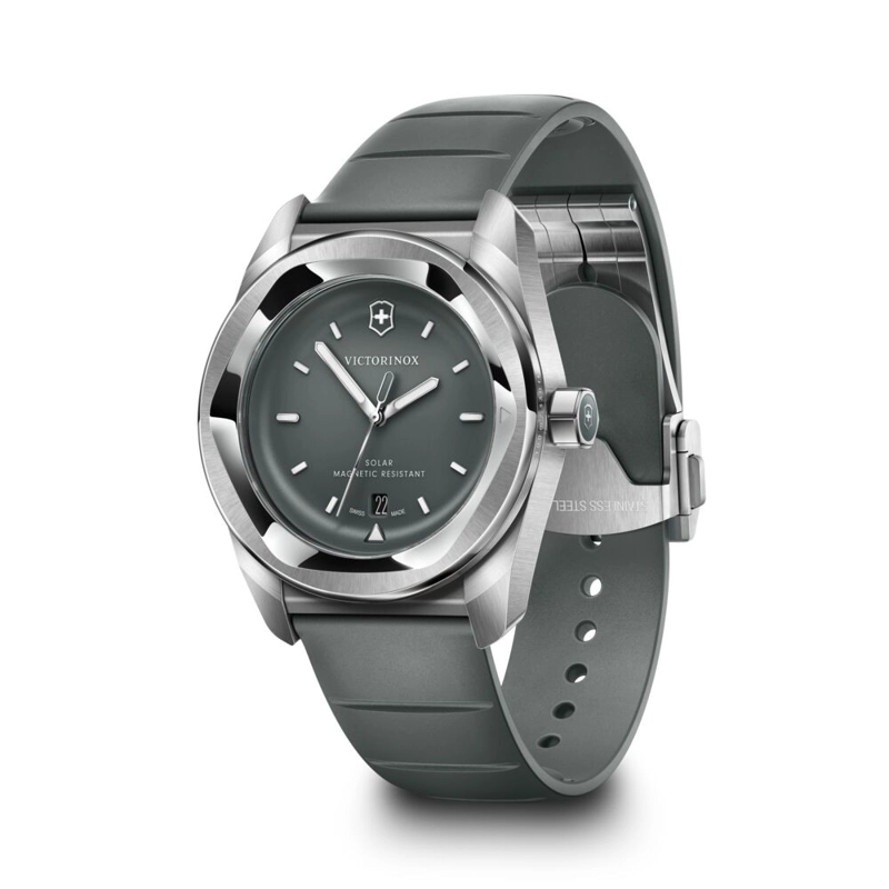 RELOJ CONCEPT ONE SOLAR GRIS CORREA DE CAUCHO VICTORINOX - 2